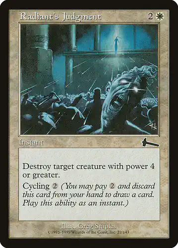 Radiant's Judgment - ulg Spoiler