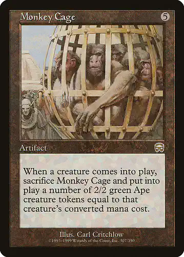 Monkey Cage - mmq Spoiler