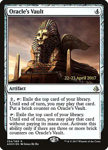 Oracle's Vault - akh Spoiler