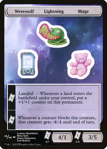 Werewolf Lightning Mage - unf Spoiler