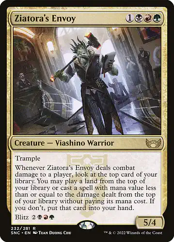 Ziatora's Envoy - snc Spoiler