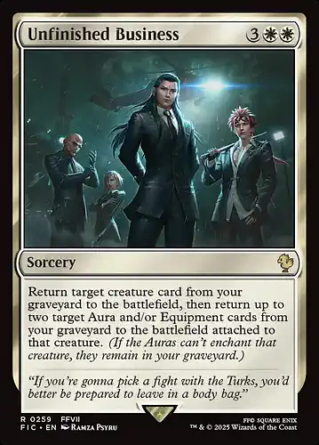 Unfinished Business - fic Spoiler