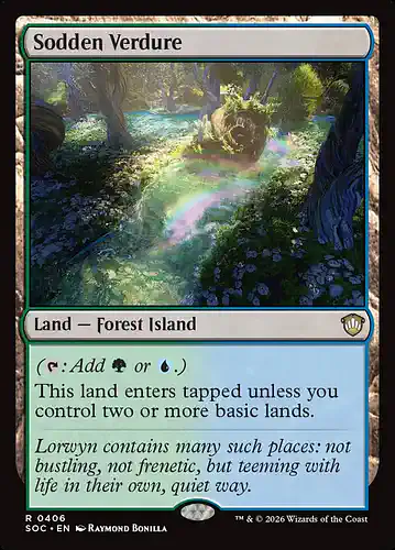 Sodden Verdure - soc Spoiler