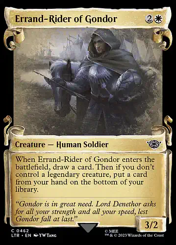 Errand-Rider of Gondor - ltr Spoiler