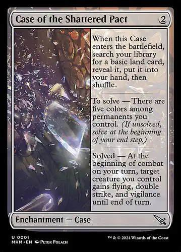 Case of the Shattered Pact - mkm Spoiler