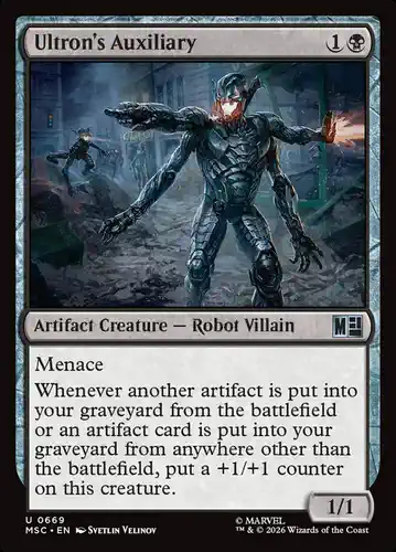 Ultron's Auxiliary - msc Spoiler