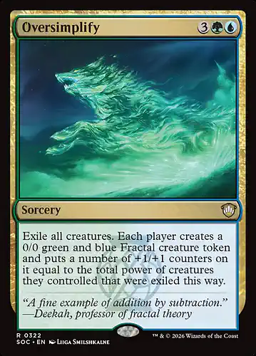 Oversimplify - soc Spoiler