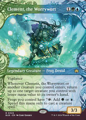Clement, the Worrywort - blb Spoiler