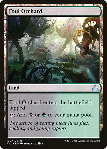 Foul Orchard - rix Spoiler