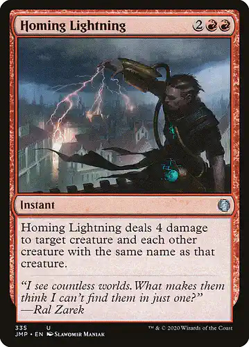 Homing Lightning - jmp Spoiler