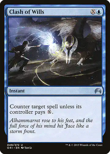 Clash of Wills - ori Spoiler