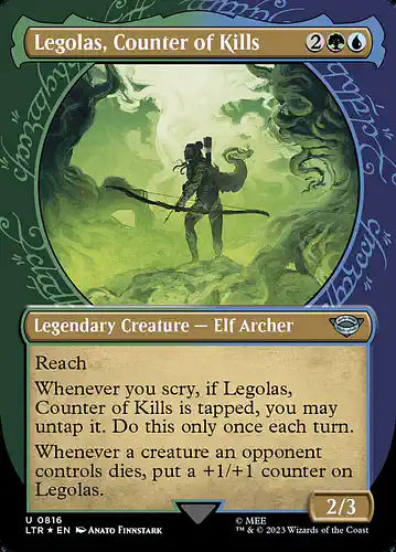 Legolas, Counter of Kills - ltr Spoiler