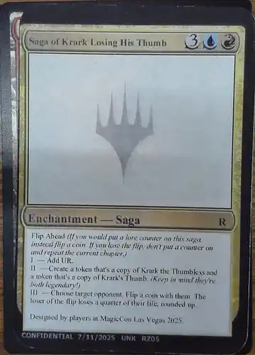Saga of Krark Losing His Thumb - unk Spoiler