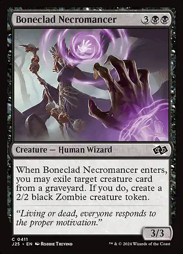 Boneclad Necromancer - j25 Spoiler