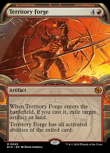 Territory Forge - big Spoiler