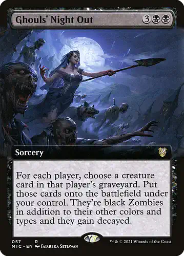 Ghouls' Night Out - mic Spoiler