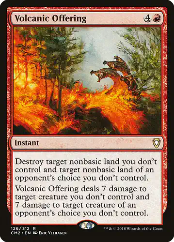 Volcanic Offering - cm2 Spoiler