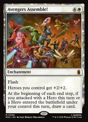 Avengers Assemble! - msh Spoiler