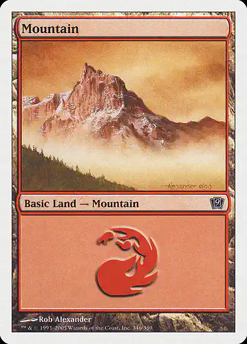 Mountain - 9ed Spoiler