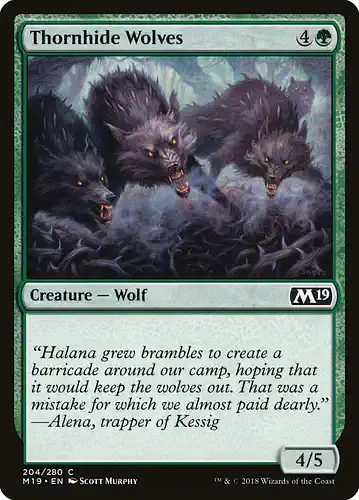Thornhide Wolves - m19 Spoiler