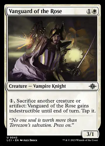 Vanguard of the Rose - lci Spoiler