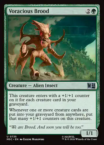 Voracious Brood - msc Spoiler