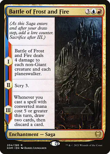 Battle of Frost and Fire - khm Spoiler