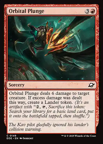 Orbital Plunge - eoe Spoiler