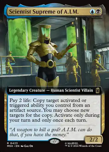 Scientist Supreme of A.I.M. - msh Spoiler