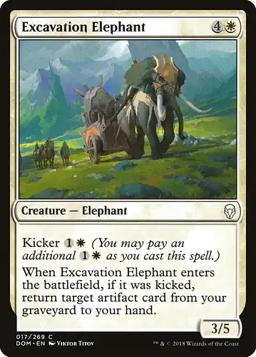 Excavation Elephant - dom Spoiler