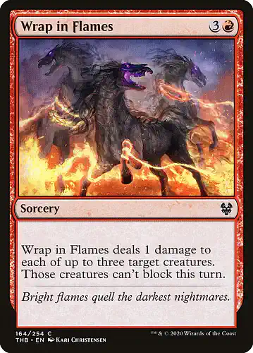 Wrap in Flames - thb Spoiler