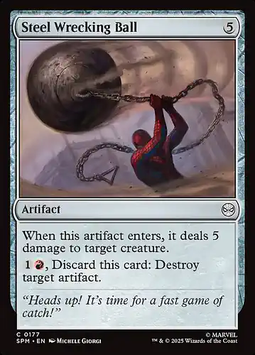 Steel Wrecking Ball - spm Spoiler