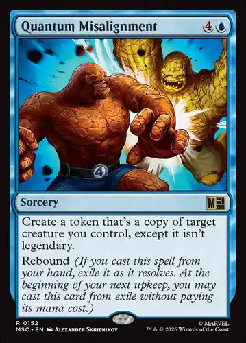 Quantum Misalignment - msc Spoiler
