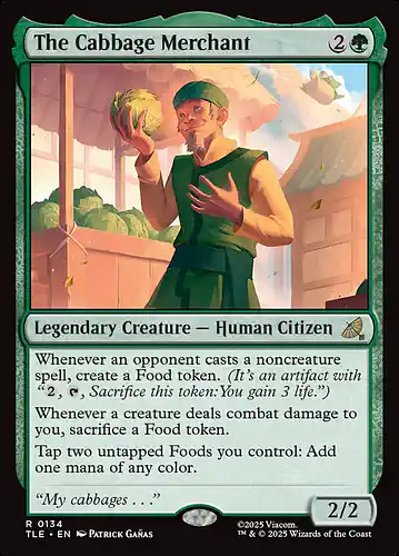 The Cabbage Merchant - tle Spoiler