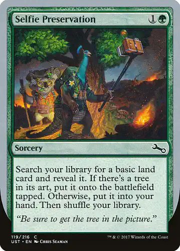 Selfie Preservation - ust Spoiler