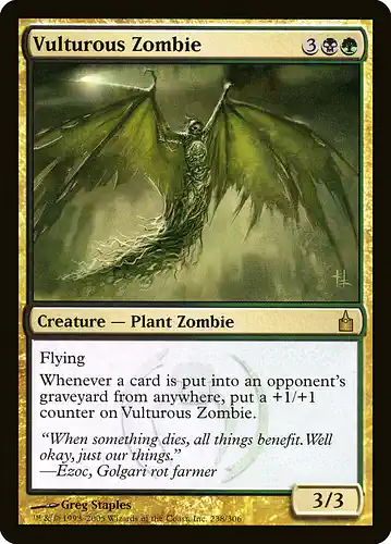 Vulturous Zombie - rav Spoiler