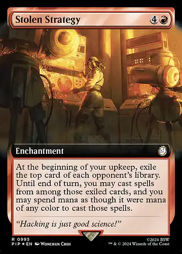 Stolen Strategy - pip Spoiler