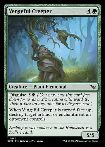 Vengeful Creeper - mkm Spoiler