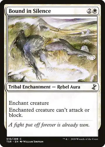 Bound in Silence - tsr Spoiler