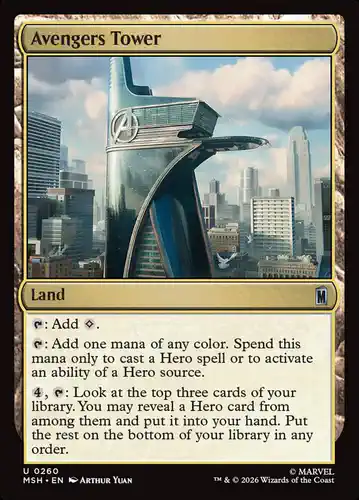Avengers Tower - msh Spoiler