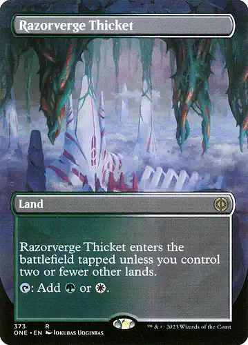 Razorverge Thicket - one Spoiler