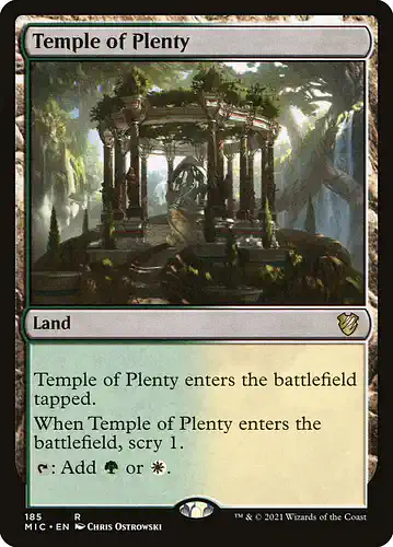Temple of Plenty - mic Spoiler