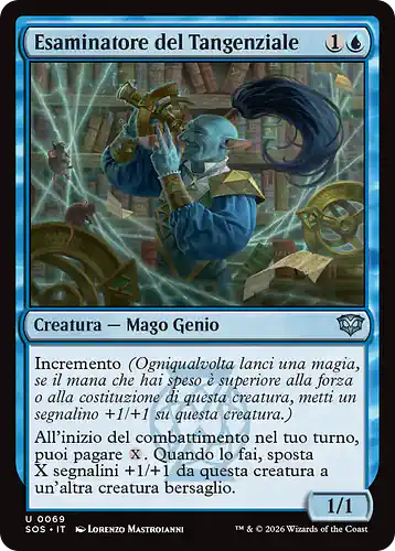 Tester of the Tangential - sos Spoiler