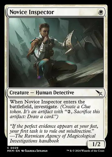Novice Inspector - mkm Spoiler
