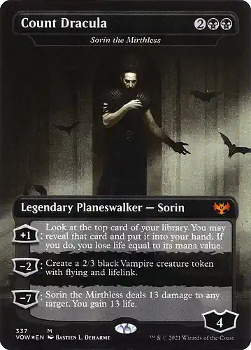 Sorin the Mirthless - vow Spoiler