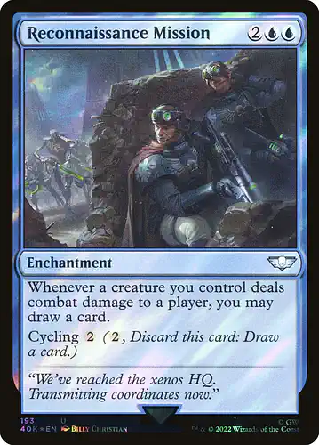 Reconnaissance Mission - 40k Spoiler