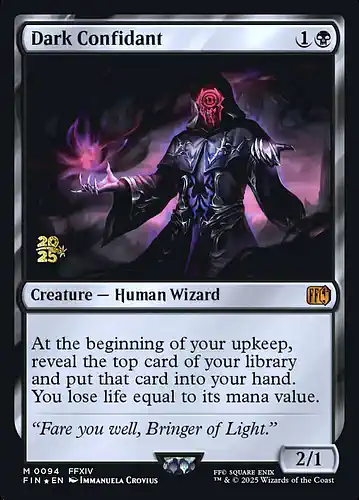 Dark Confidant - fin Spoiler