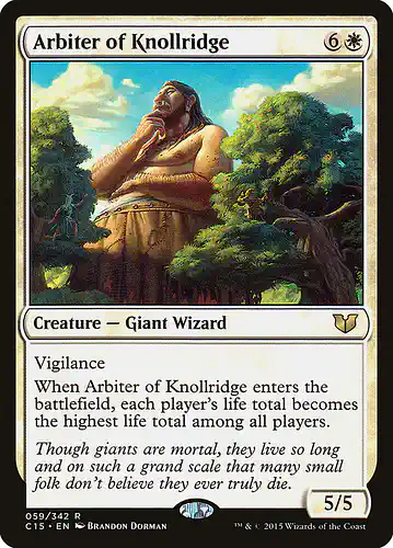 Arbiter of Knollridge - c15 Spoiler