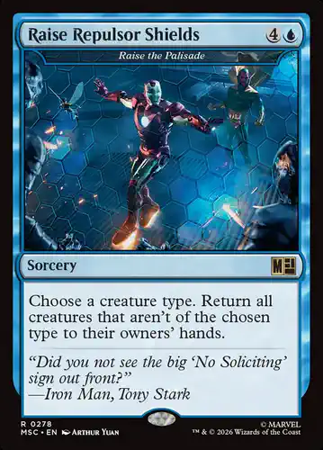 Raise the Palisade - msc Spoiler
