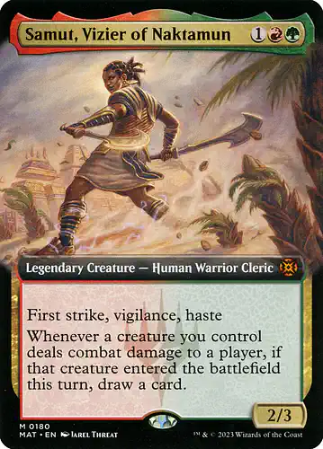 Samut, Vizier of Naktamun - mat Spoiler